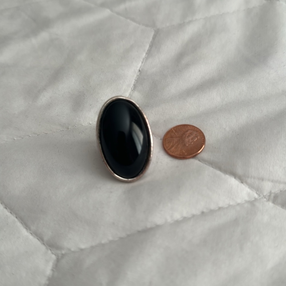 Large Stone Ring - image 2